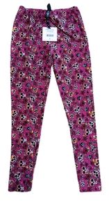 Agnes and Dora Pink Skull Large Leggings Halloween Buttery Soft NEW